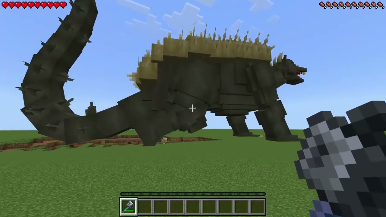 Kaiju Craft Remade ADDON in Minecraft PE