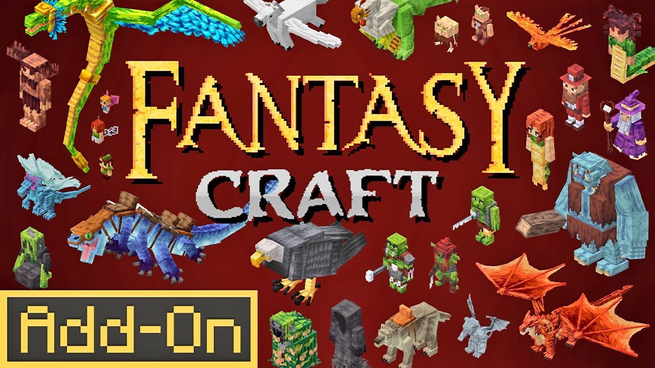 Addon Fantasy Craft Việt Hóa bởi LTVN cho MCPE 1.21+.mcaddon