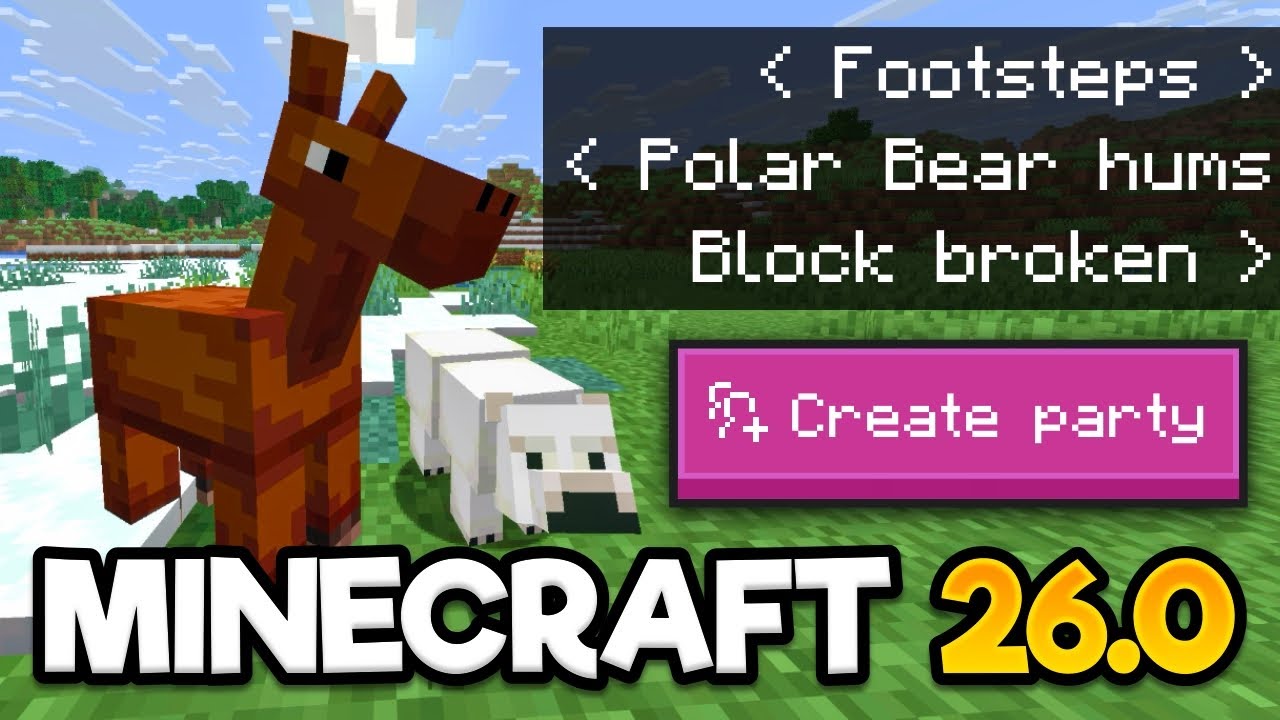 Minecraft MCPE V26.0.apk