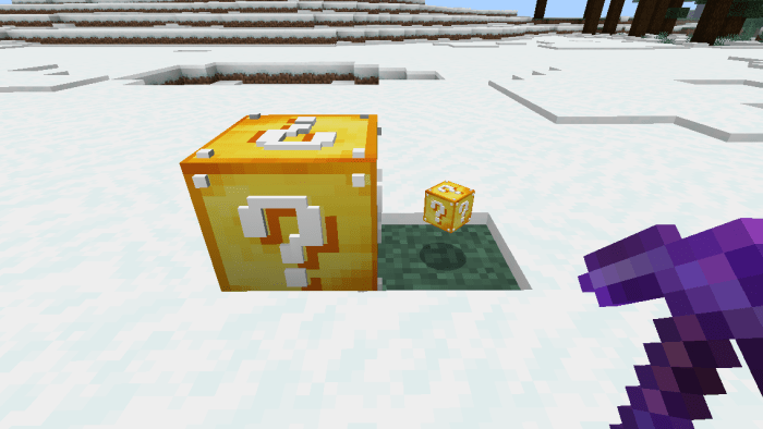 Realistic Lucky Block Addon - Compatible With Any Addon! | [1.21.20+] Quality Update! | Minecraft PE Mods & Addons