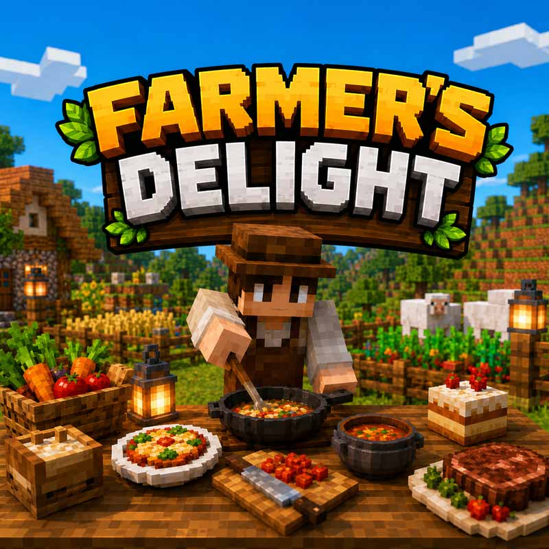 Farmers Delight En_Us cho MCPE 26.x.mcaddon