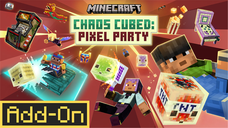 Addon Chaos Cubed Pixel Party Việt Hóa MCPE 1.26+ cực hay.mcaddon