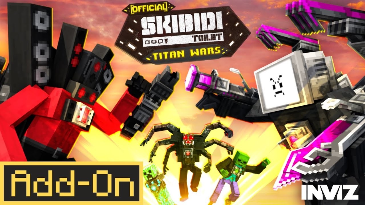 Addon Skibidi Toilet Titan Wars Tiếng Việt.mcaddon